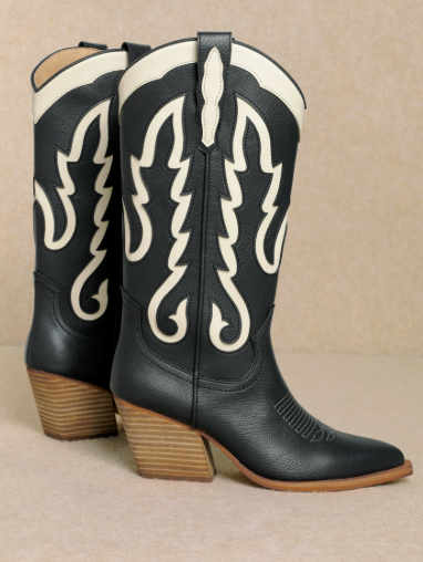 IDA Black Cowboy Boot
