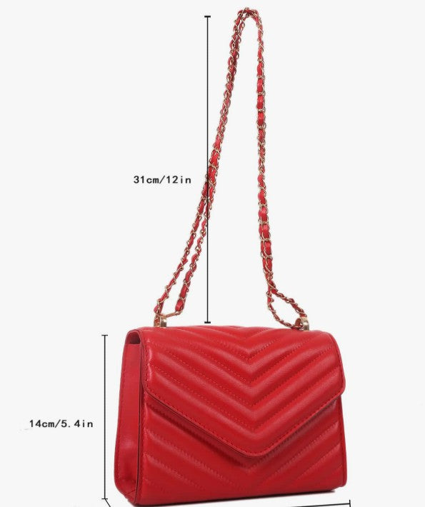 MIRA CROSSBODY BAG RED