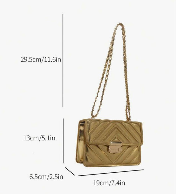 RUMI CROSSBODY BAG GOLD