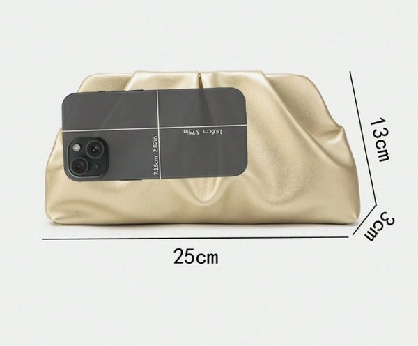 VI CLUTCH BAG GOLD