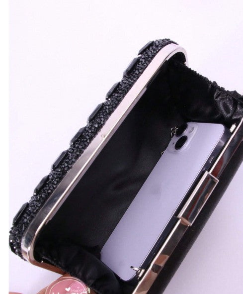 JINX CLUTCH BAG BLACK