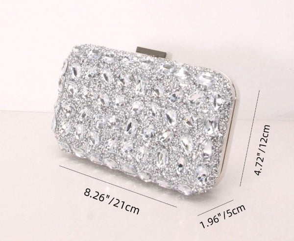 JINX CLUTCH BAG SILVER
