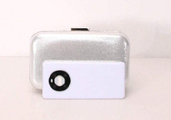 JINX CLUTCH BAG SILVER