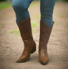Top Moda ELK-1 Tan
- Tan Brown Faux Leather Cowboy Boot
- Western Styling
- Mid-Calf
- Stitching Detail
- Pointy Toe
- Stacked Heel, Approx. 2.5"
