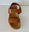 Top Moda TRACI-1 Tan
- Tan Double Strap Sandal
- Open Toe
- Buckle Detail
- Slingback
- Flatform Sole, Approx. 2"