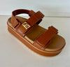 Top Moda TRACI-1 Tan
- Tan Double Strap Sandal
- Open Toe
- Buckle Detail
- Slingback
- Flatform Sole, Approx. 2"