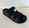 Wild Diva AILEEN-10B Black
- Black Raffia Sandal
- Open Toe
- Cutout Vamp Detail
- Slip-On Slide
- Flatform Sole, Approx. 1"
- Whole Sizes Only