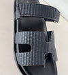 Wild Diva AILEEN-10B Black
- Black Raffia Sandal
- Open Toe
- Cutout Vamp Detail
- Slip-On Slide
- Flatform Sole, Approx. 1"
- Whole Sizes Only
