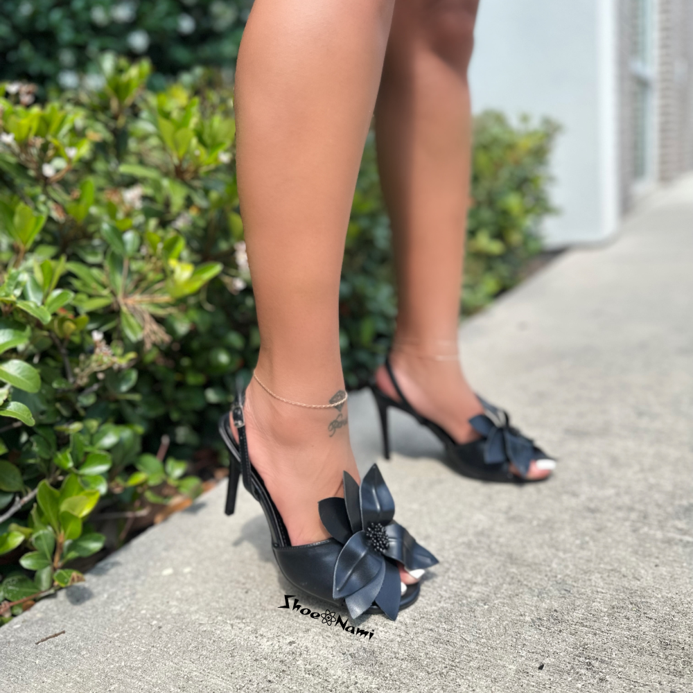 BLOOMING Black - ShoeNami