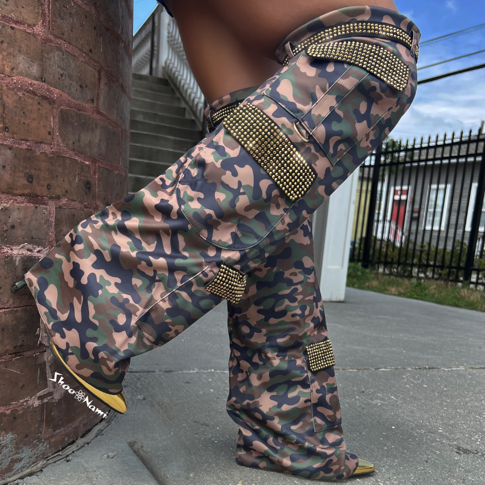 BUNNO Camo Olive - ShoeNami