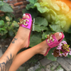 BUZZING-13 Hot Pink Metallic - ShoeNami