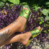 BUZZING-53 Green Metallic - ShoeNami