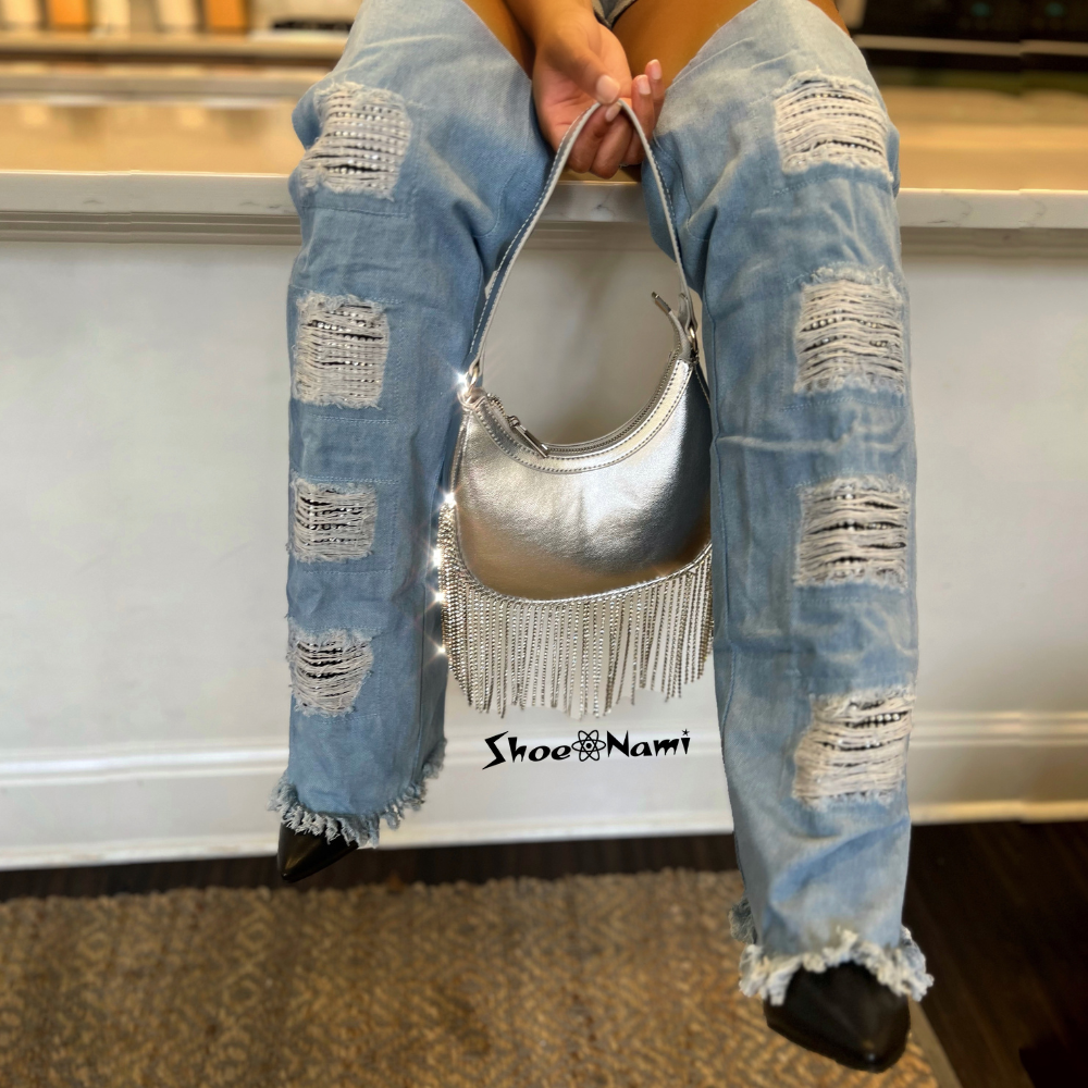 CUBININ Black/Denim - ShoeNami