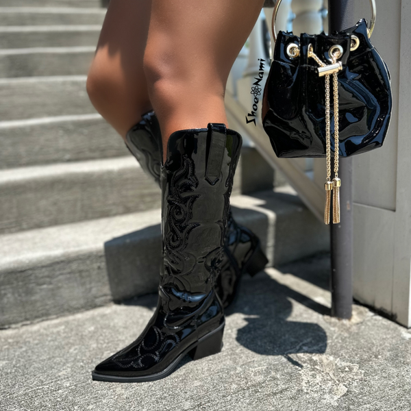 DALLAS Black Patent - ShoeNami