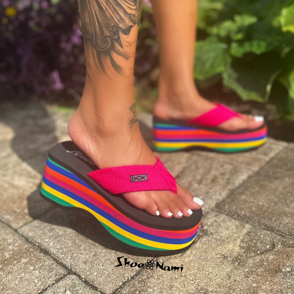 DOSA-1 Pink Multi - ShoeNami