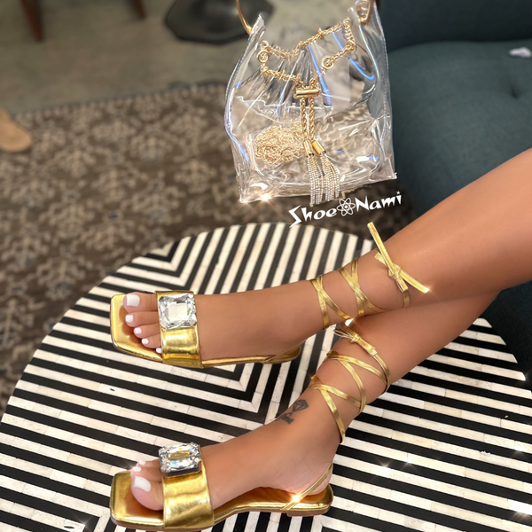 TYSON BAG/HPC5770 Clear Gold - ShoeNami