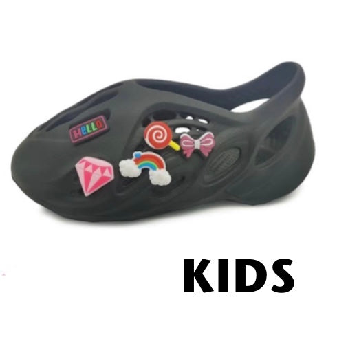HAYDEN-Y KIDS WITH CHARMS Black - ShoeNami