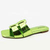 BUZZING-53 Green Metallic - ShoeNami