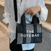 THE TOTE SMALL/1122 Black Denim - ShoeNami