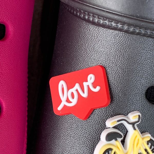 SHOE CHARMS - LOVE QUOTE BOX - ShoeNami