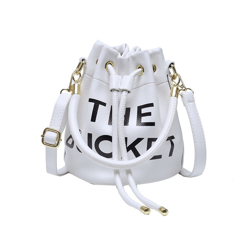 THE BUCKET BAG White - ShoeNami