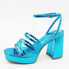 HOMERUN-03 Turquoise Blue Metallic - ShoeNami