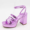 HOMERUN-03 Lavender Metallic - ShoeNami