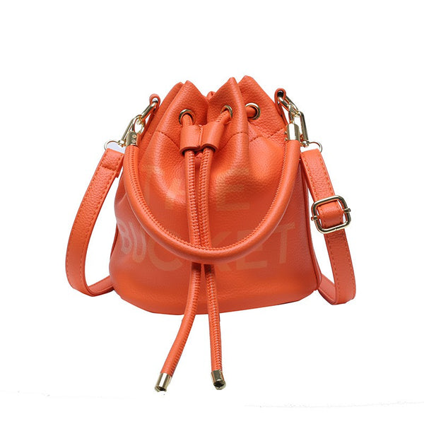 THE BUCKET BAG Orange - ShoeNami