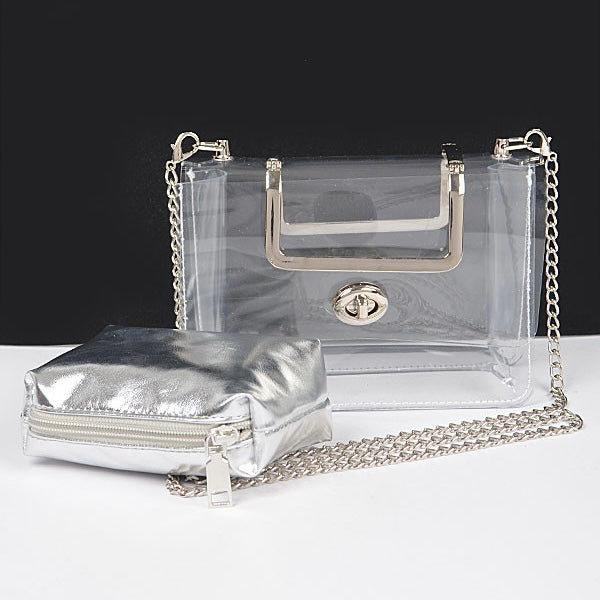 BRIANNA BAG/HPC5737 Silver - ShoeNami