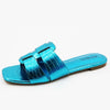 BUZZING-53 Turquoise Blue Metallic - ShoeNami