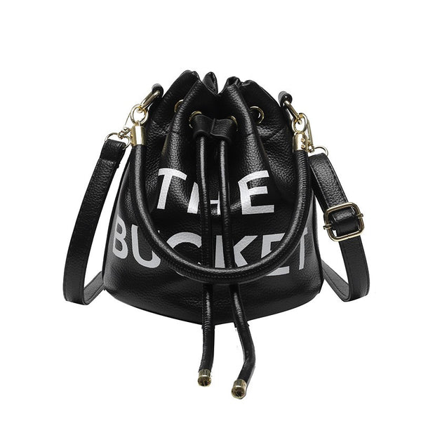 THE BUCKET BAG Black - ShoeNami