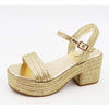 NICHE-02 Gold Jute - ShoeNami