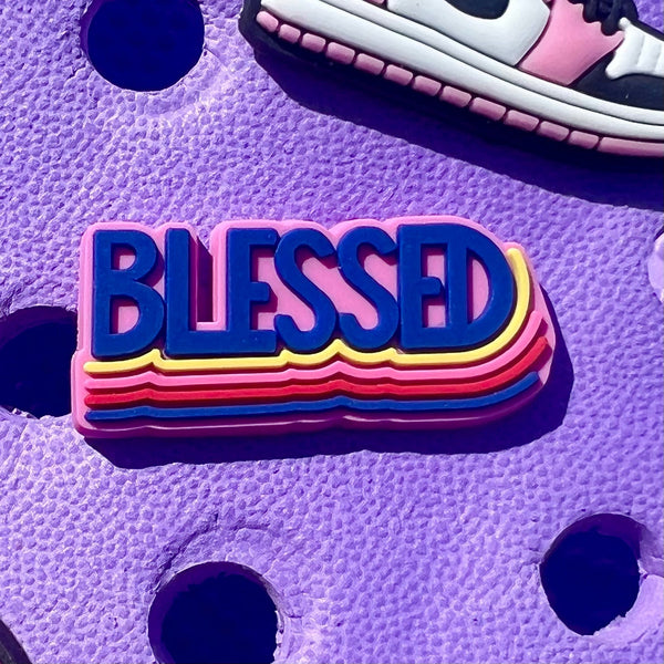 SHOE CHARMS - BLESSED - ShoeNami