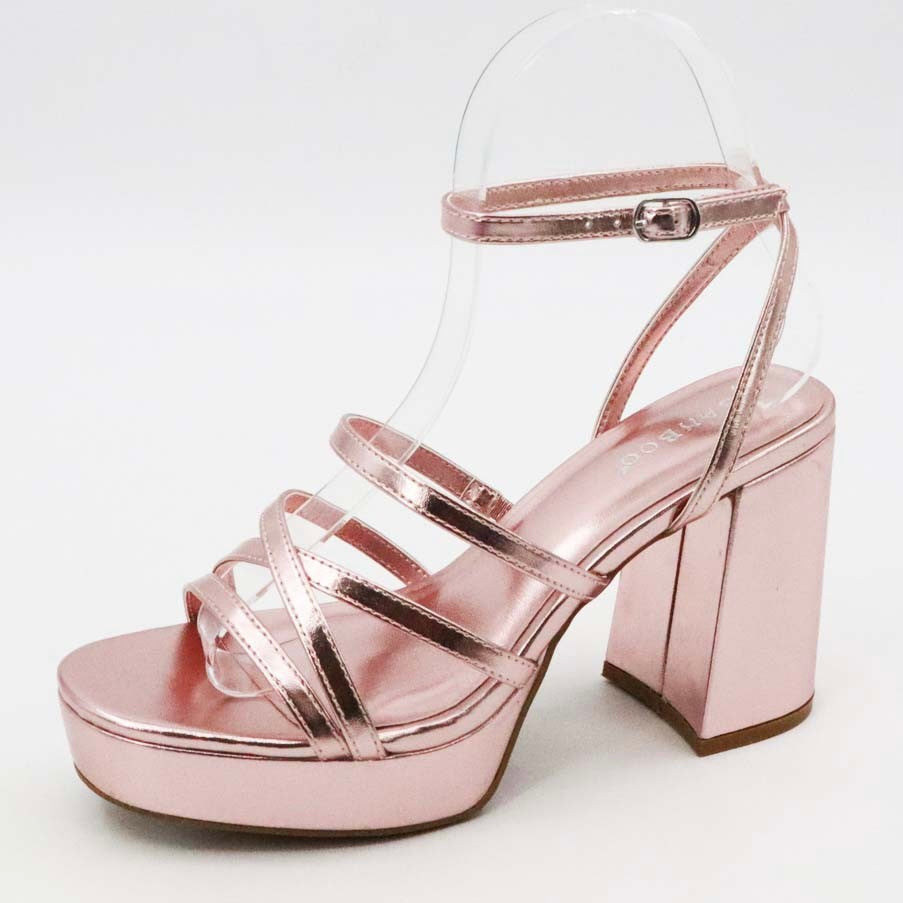 HOMERUN-03 Pink Metallic - ShoeNami