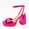OMBRE-04 Hot Pink Metallic - ShoeNami