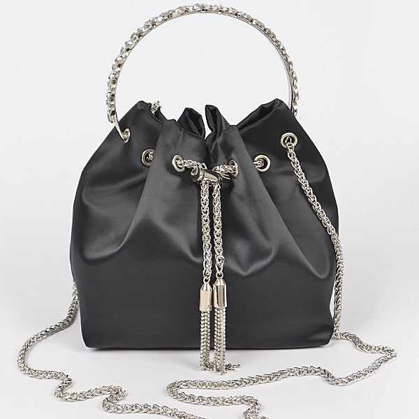 PARIS BAG Black/Silver - ShoeNami