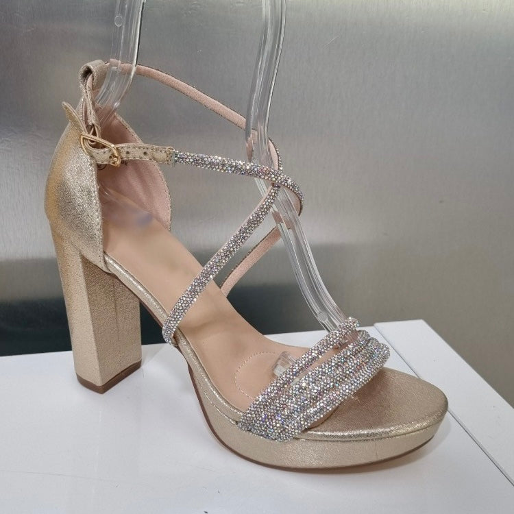 PEACE-13 Nude (Gold) - ShoeNami