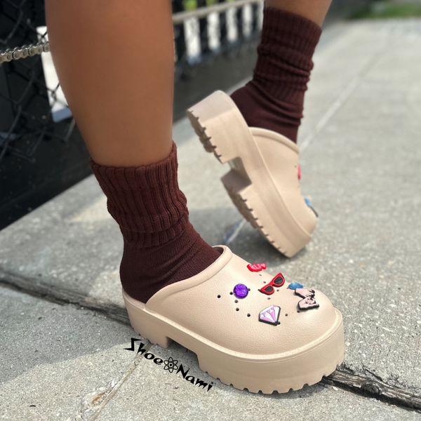 KLARAH-07 WITH CHARMS Nude - ShoeNami