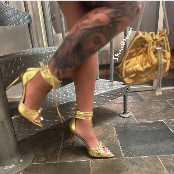 LAURENT-108 Gold - ShoeNami
