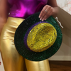 RHINESTONE MARDI GRAS COWBOY HAT - ShoeNami