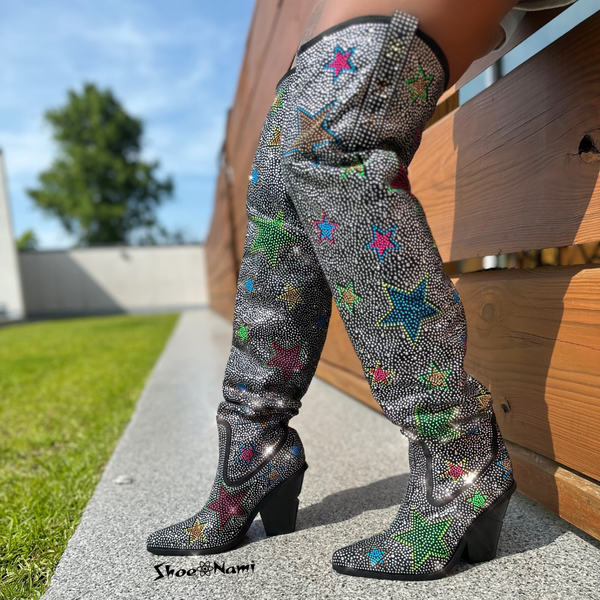 MIREYA Black Multi - ShoeNami