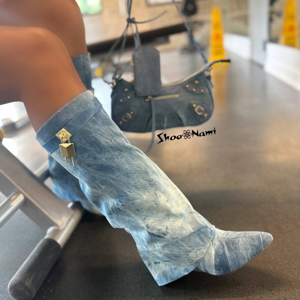 MUTTO-1 Denim - ShoeNami