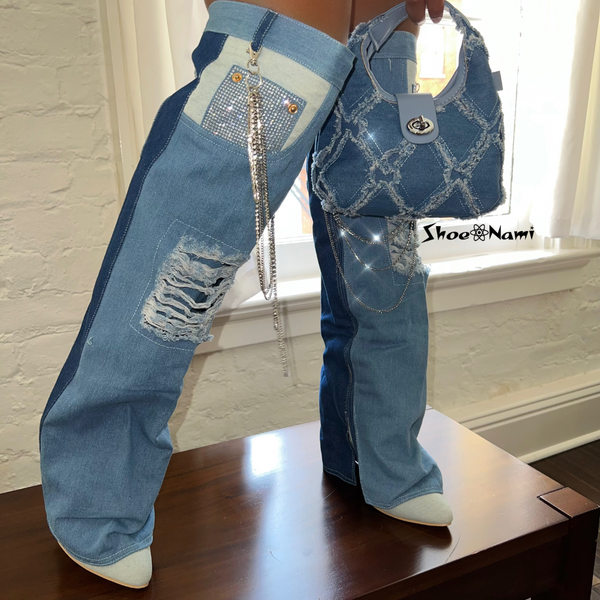 NIMA Denim Blue - ShoeNami