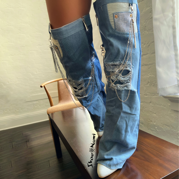 NIMA Denim Blue - ShoeNami