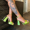 OMBRE-04 Green Metallic - ShoeNami