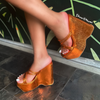 PEAKE Orange Metallic - ShoeNami