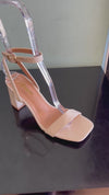 INES-5
- White Faux Leather
- Block Heel
- Ankle Strap