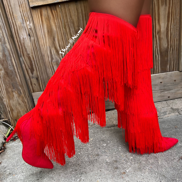 SCANDALOUS-26 Red - ShoeNami