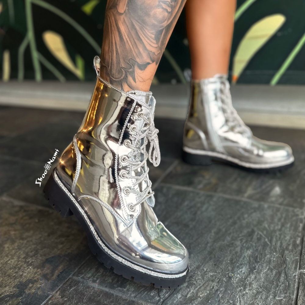 SET BACK Silver - ShoeNami