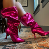SLIDE THROUGH Fuchsia Pink - ShoeNami